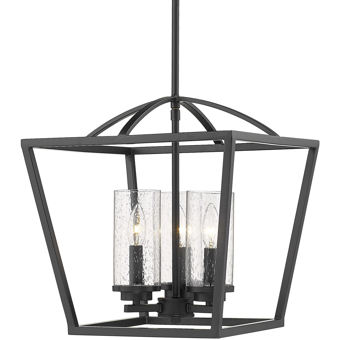 Mercer Pendant Ceiling Light in Matte Black