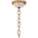 Century 6 Light 21 inch French Gold Chandelier Ceiling Light