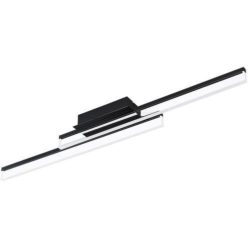 Palmital 1 LED 34.65 inch Matte Black Semi Flush Mount Ceiling Light