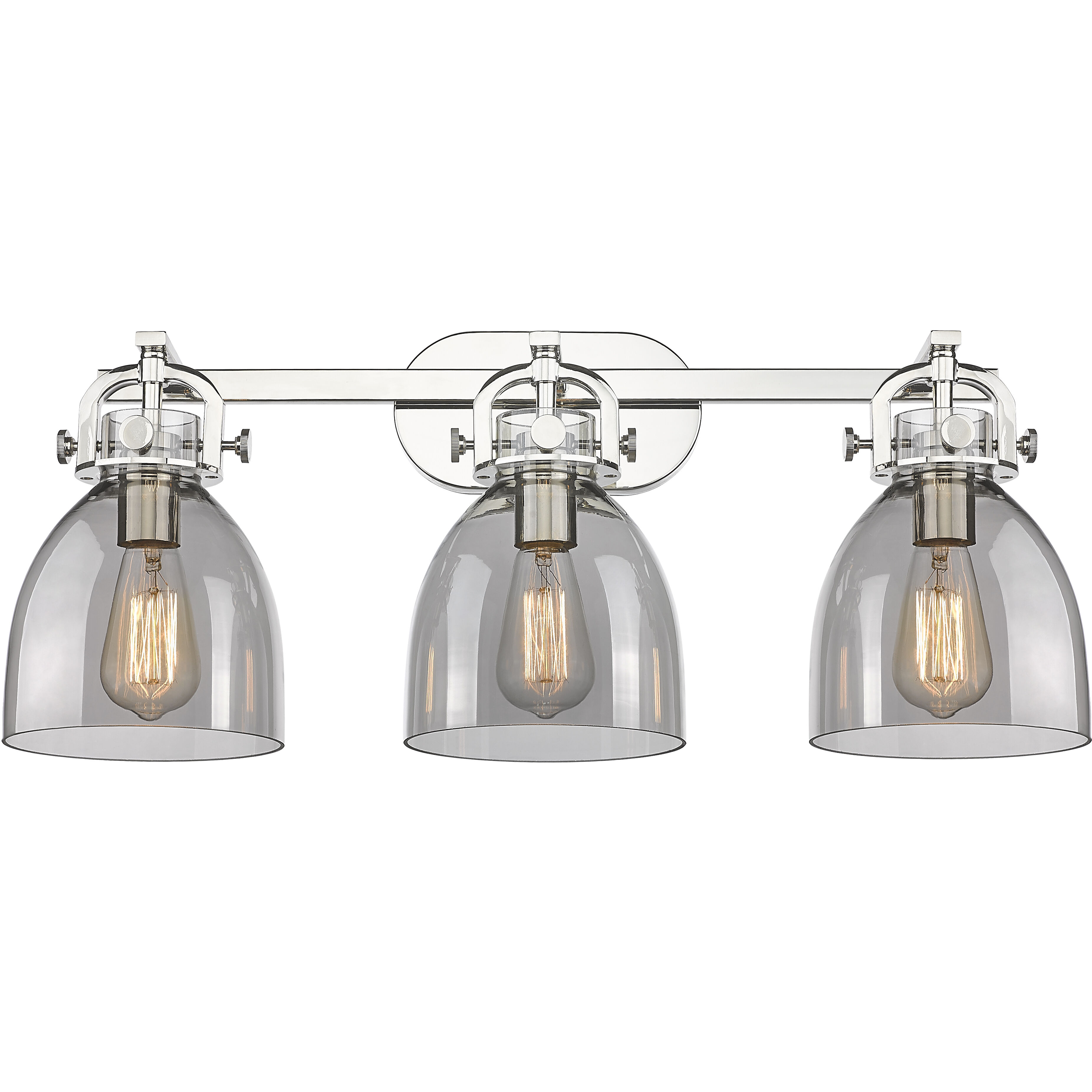 Newton Bell 3 Light 27.00 inch Bathroom Vanity Light
