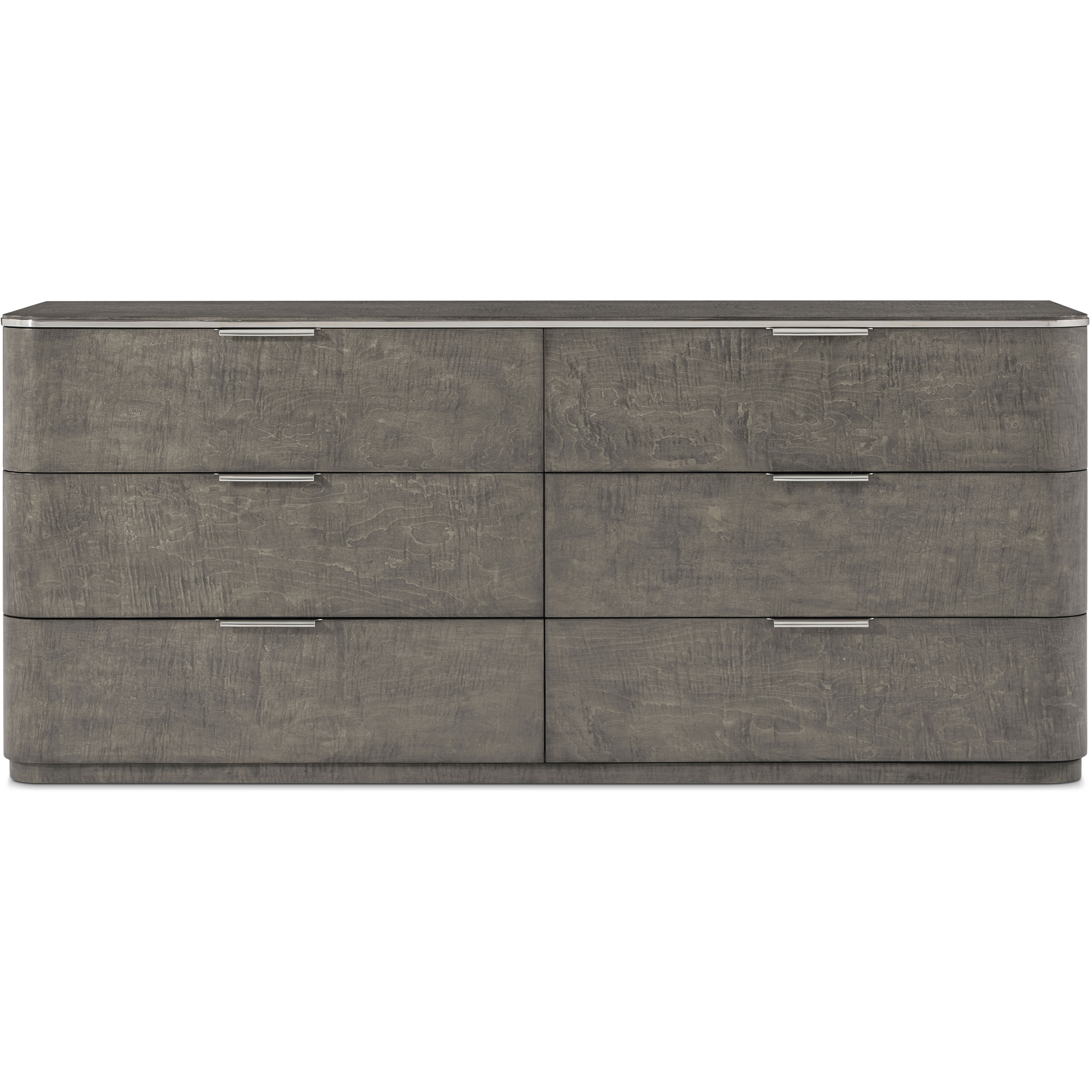 Hudson Pebble Grey Dresser, Wooden