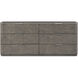 Hudson Pebble Grey Dresser, Wooden