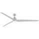 TriAire Custom LED Matte White Fan Light