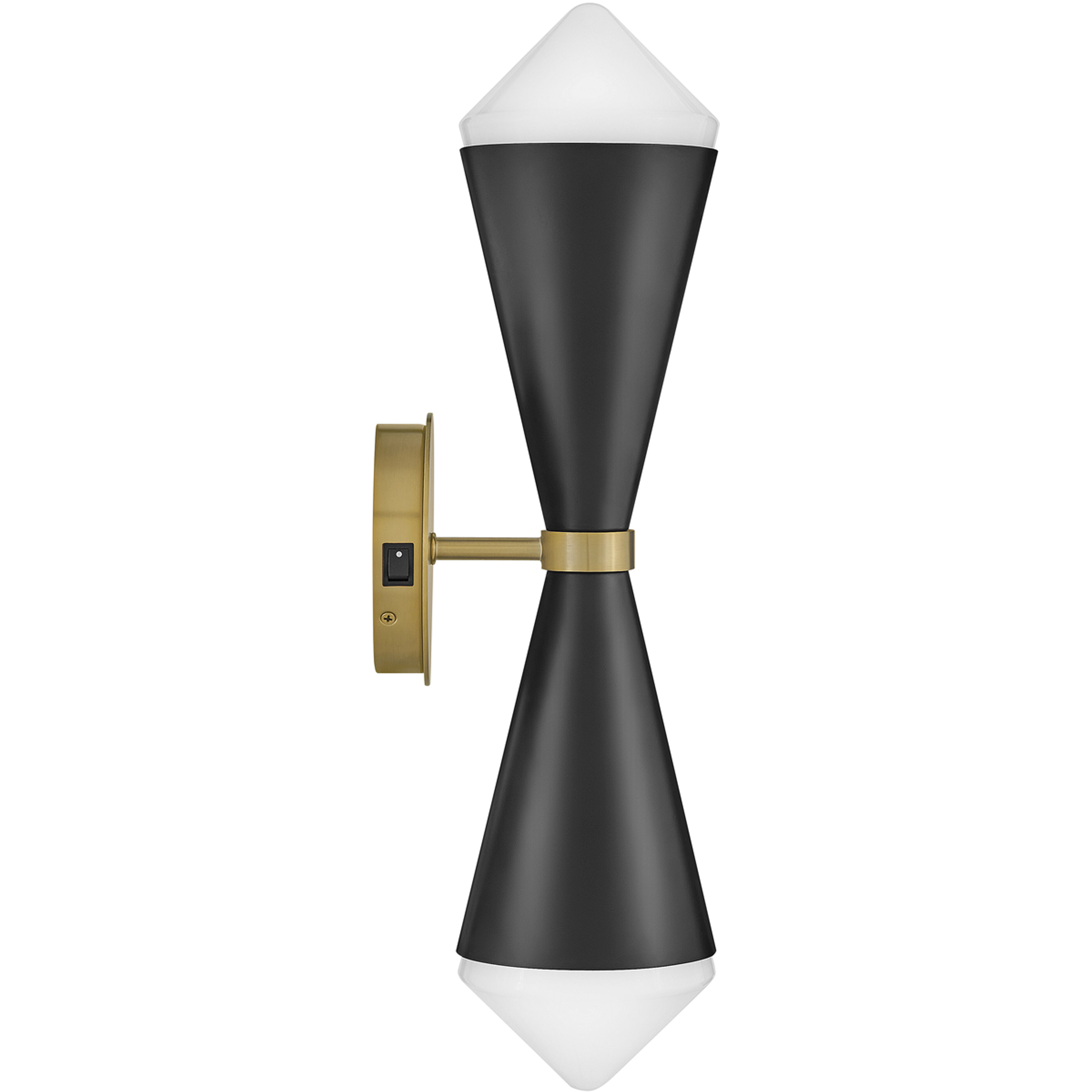 Betty LED 5.5 inch Black Sconce Wall Light