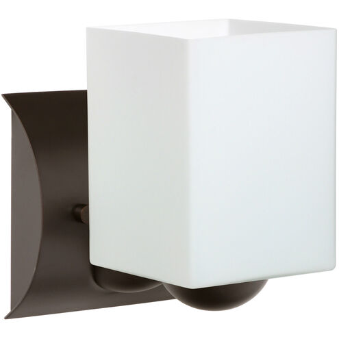 Rise 1 Light 5 inch Bronze Mini Sconce Wall Light in Incandescent