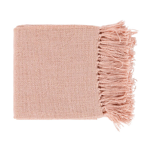 Tilda 60 X 50 inch Blush/Metallic - Gold Throws, Rectangle