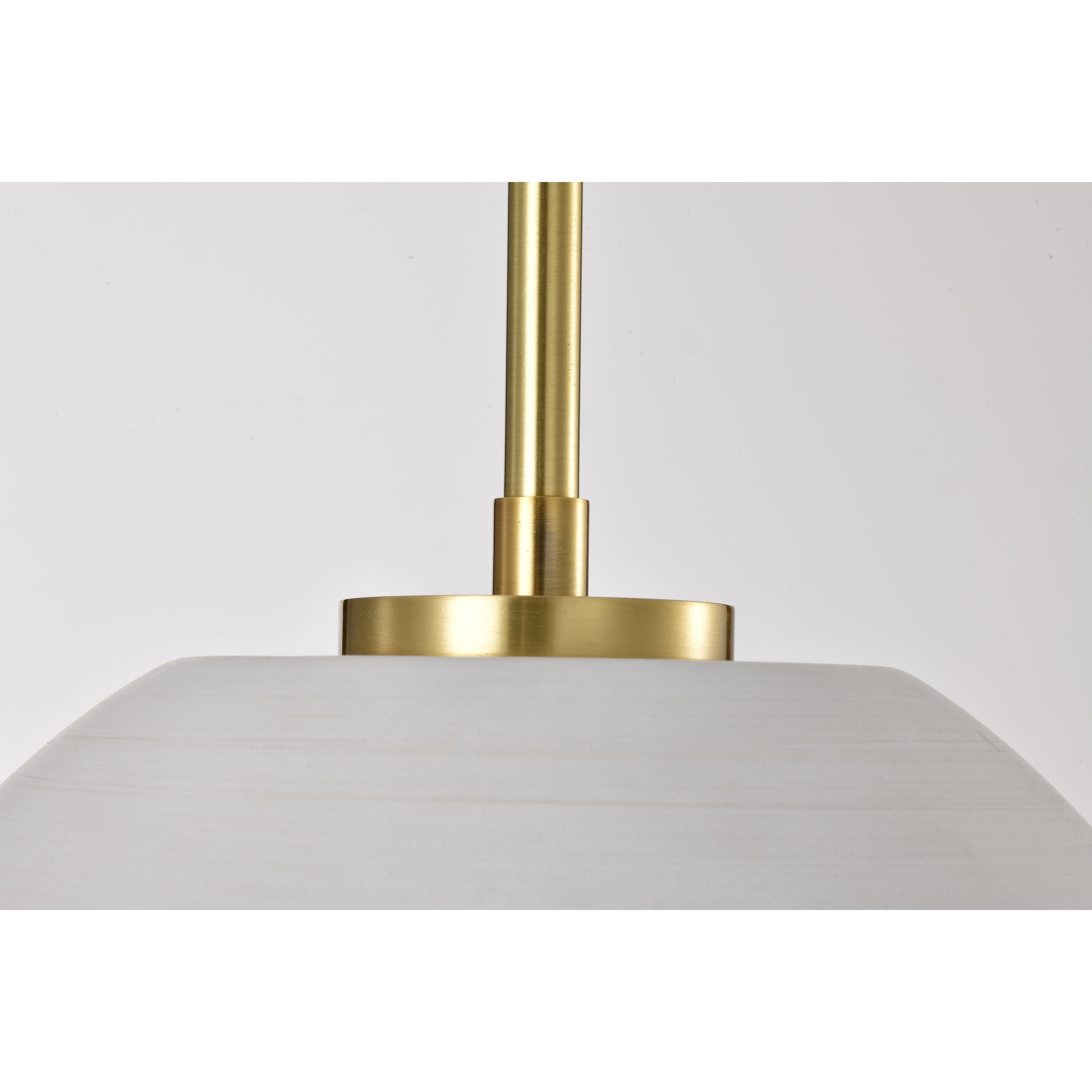 Collins 14 inch Brushed Brass Pendant Ceiling Light