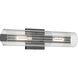 Jemsa 2 Light 18 inch Black Wall Sconce Wall Light