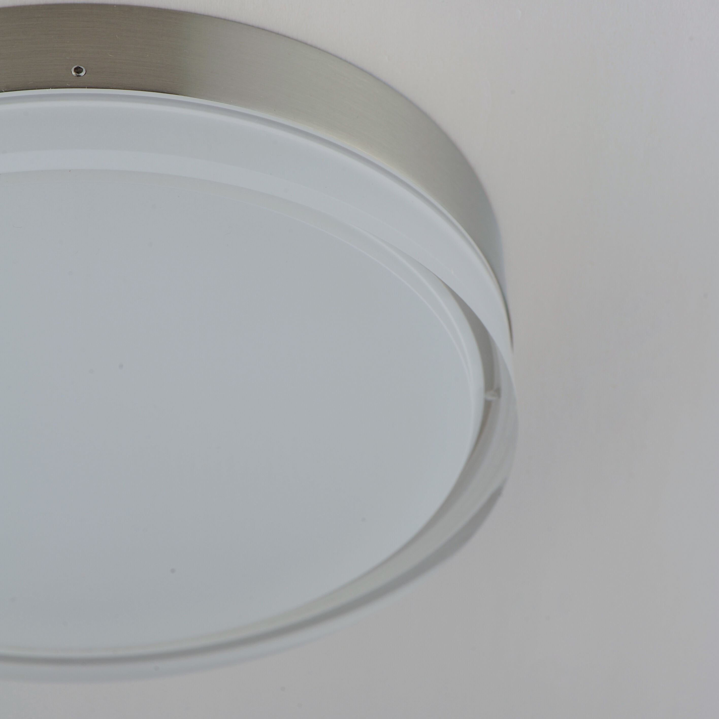 Illuminaire II LED 7 inch Satin Nickel Flush Mount Ceiling Light