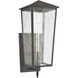 Marquis 1 Light 28 inch Matte Black Outdoor Sconce
