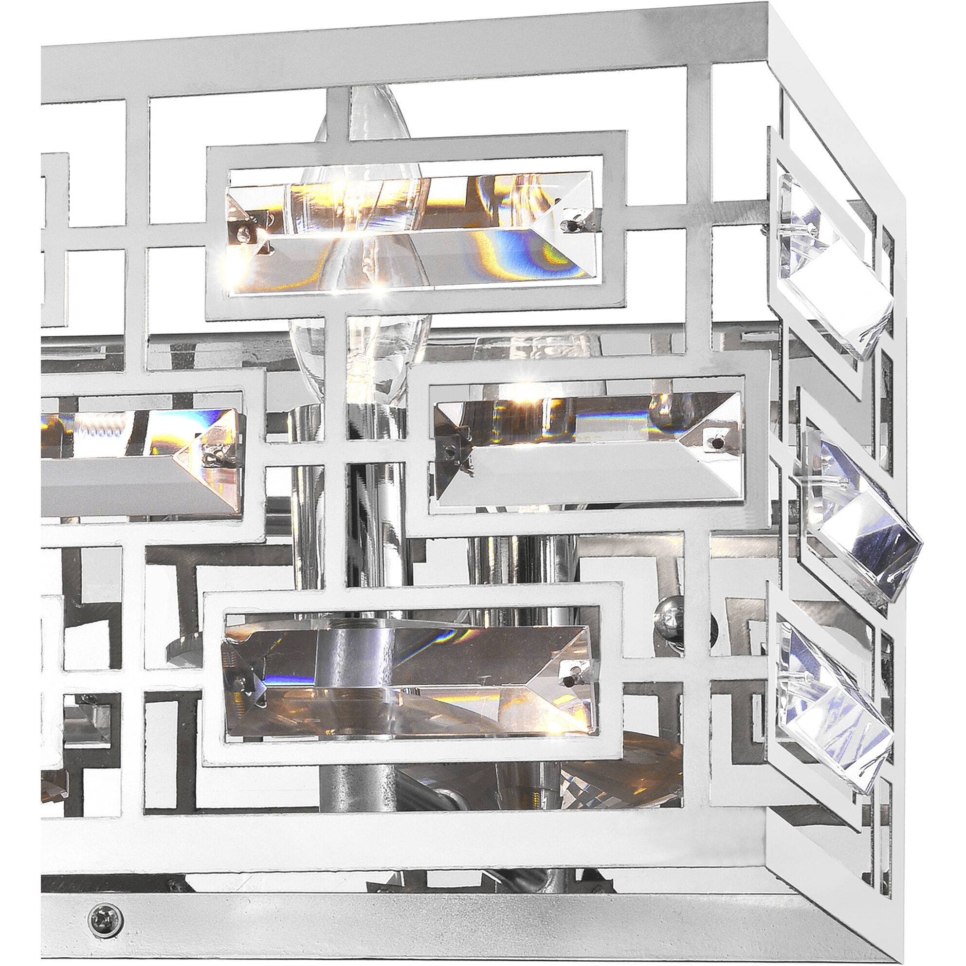 Petia 1 Light 9 inch Chrome Vanity Light Wall Light