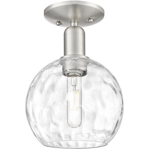 Arcadia Athens Water Glass 1 Light 8.00 inch Semi-Flush Mount
