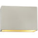 Ambiance LED 10 inch Dark Bronze ADA Wall Sconce Wall Light