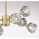 Canada 8 Light 26 inch Gold Chandelier Ceiling Light