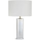 Juliet 24.5 inch 150.00 watt Clear Table Lamp Portable Light, Large