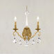 Renaissance Nouveau 2 Light 8 inch Heirloom Gold Wall Sconce Wall Light