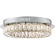 Embrace LED 18 inch Polished Chrome Flush Mount Ceiling Light