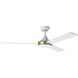Pierport 52 inch White Ceiling Fan