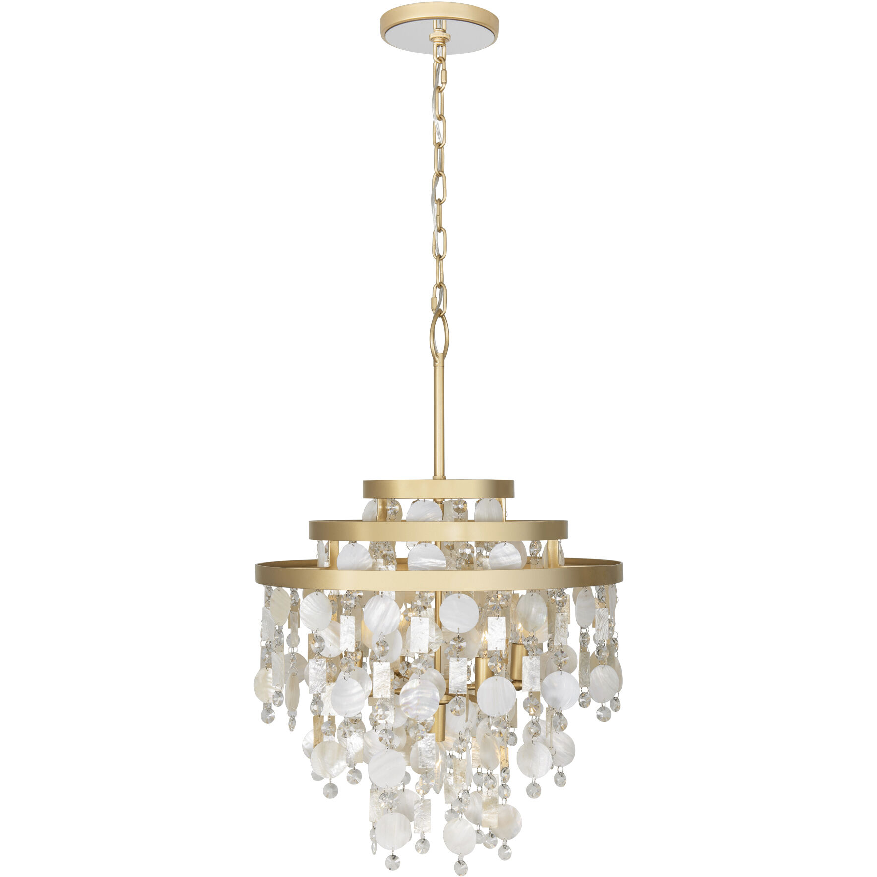 Kalani 5 Light 20 inch French Gold Chandelier Ceiling Light