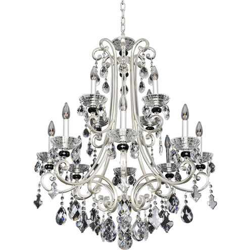 Bedetti 12 Light 32 inch Two Tone Silver Chandelier Ceiling Light