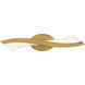 Ascot 1 Light 22 inch Aged Brass Bath Vanity Light Wall Light