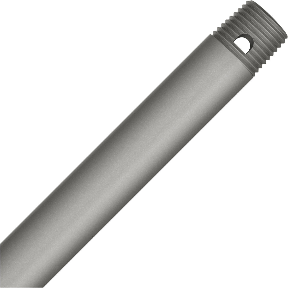 Fan Accessory Matte Silver Fan Downrod, 18"