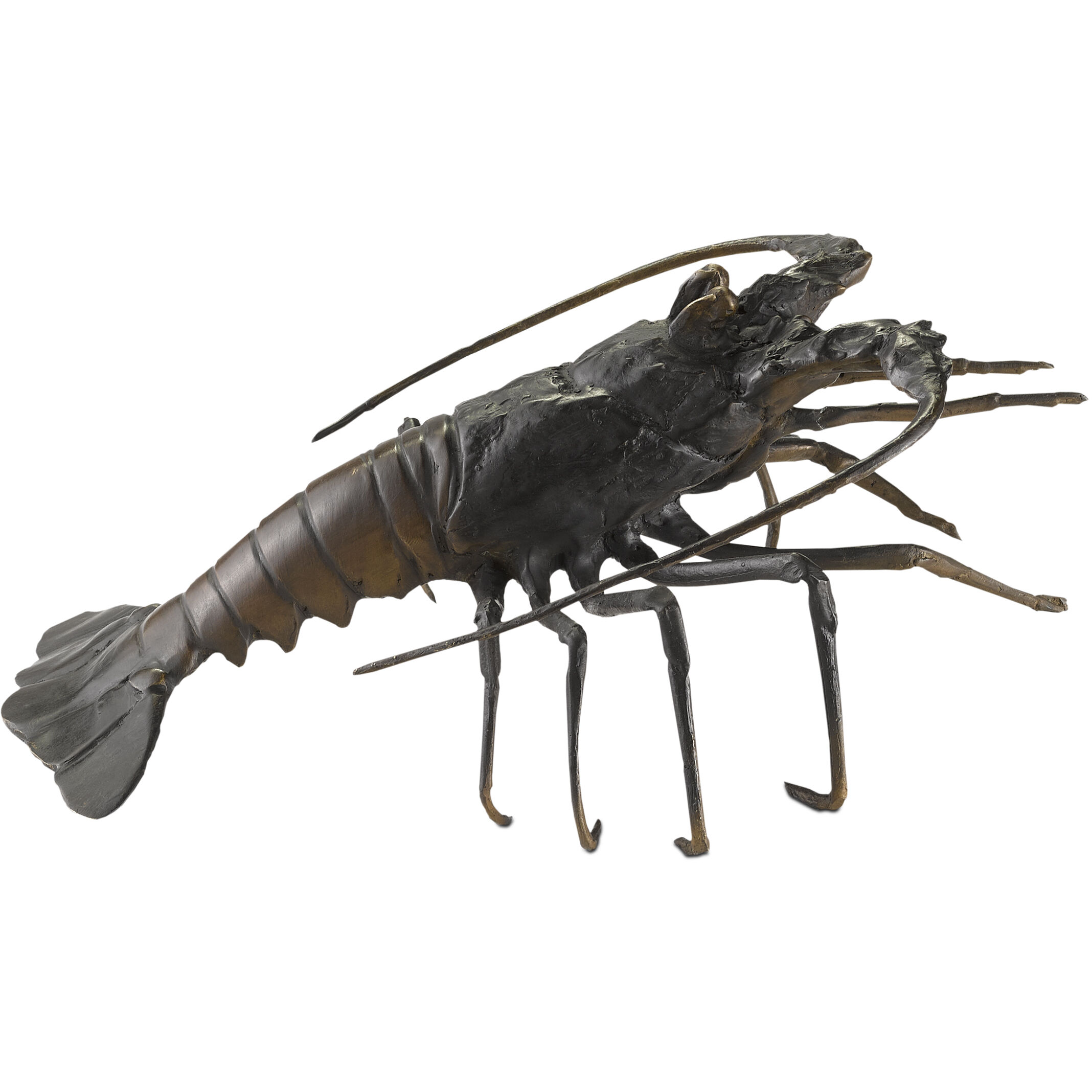 Edo 15.75 X 6.75 inch Lobster sculpture