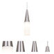 Metro 12 1 Light Black Cord Pendant Ceiling Light