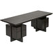 Bridge 84 X 32 inch Ebony Walnut Desk