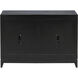 Sunset Harbor 48 X 18 inch Checkmate Black with Black Credenza