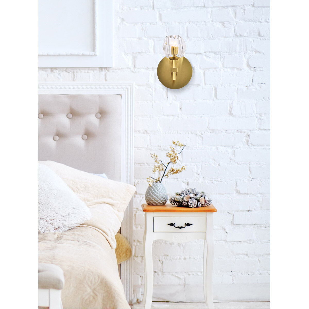 Eren 1 Light 5.5 inch Gold Wall Sconce Wall Light