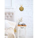Eren 1 Light 6 inch Gold Wall Sconce Wall Light
