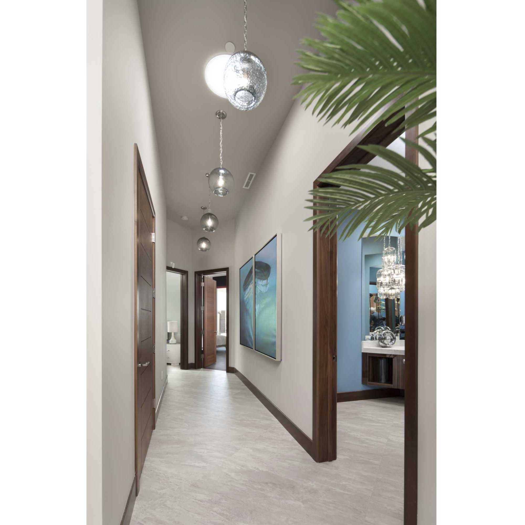 Malbec 1 Light 11.75 inch Brushed Nickel Pendant Ceiling Light, Design Series