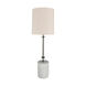 Abilene 34.25 inch 100 watt Taupe Table Lamp Portable Light