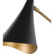 Library 1 Light 8 inch Oil Rubbed Bronze/Antique Brass Wall Sconce Wall Light