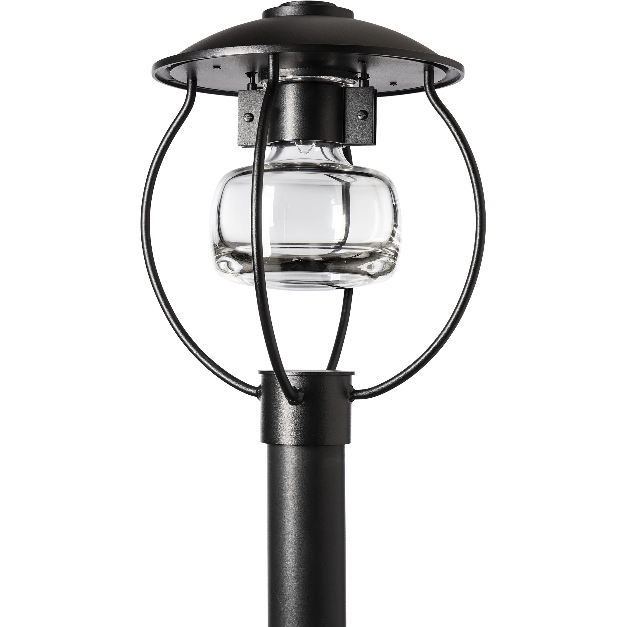 Mason 1 Light 17 inch Coastal Black Outdoor Post Light