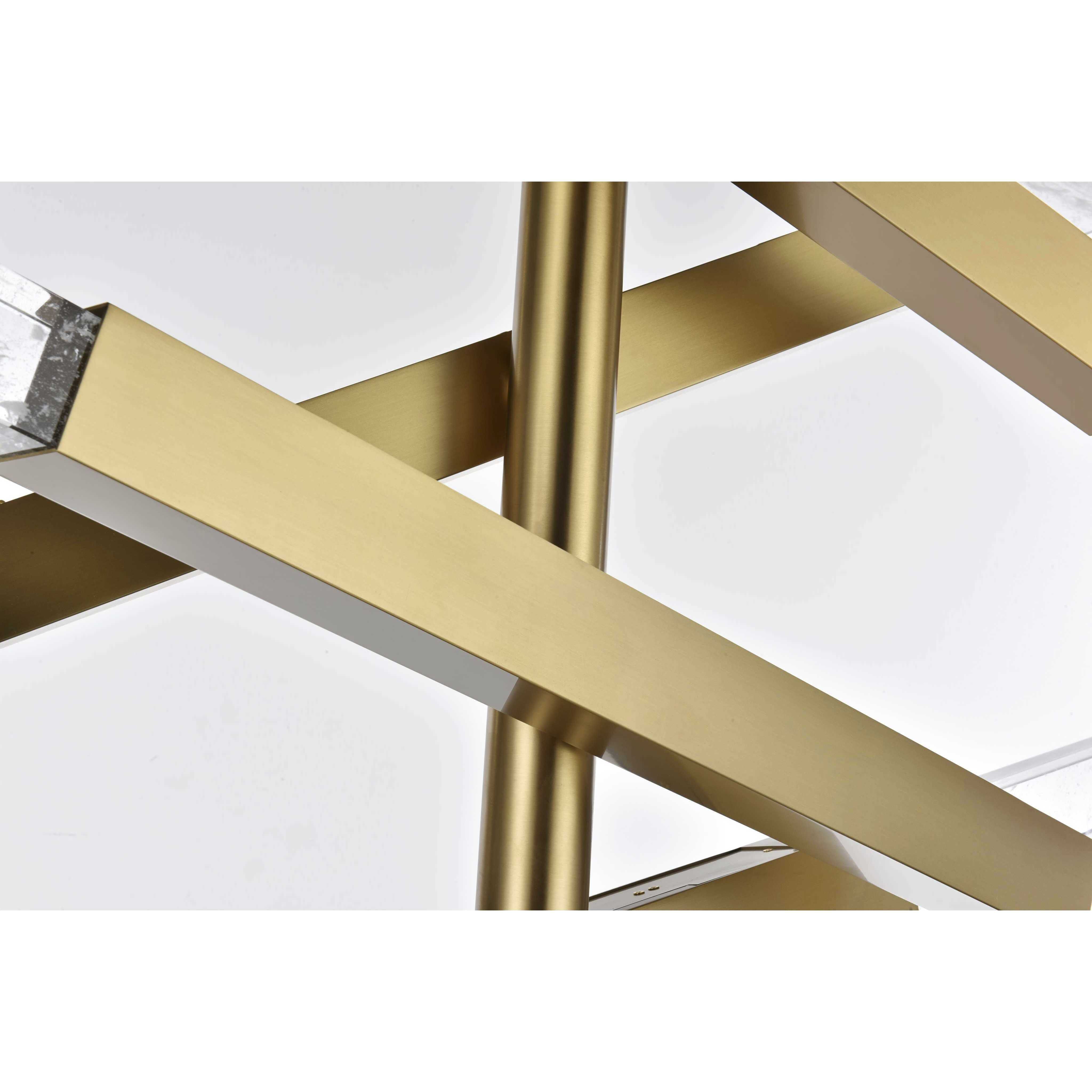 Ari 12 Light 17.5 inch Satin Gold Pendant Ceiling Light