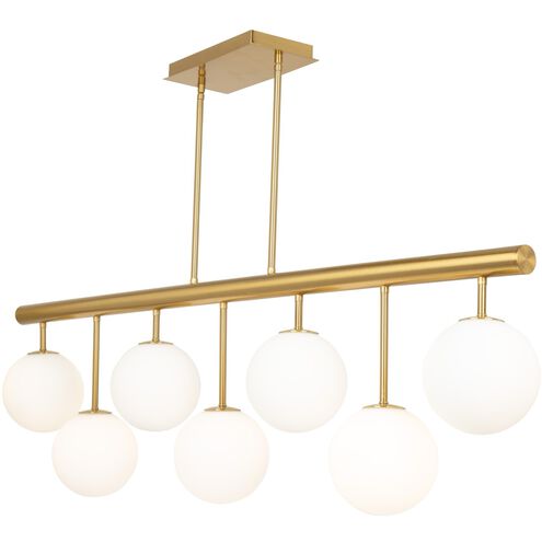 Aurelia LED 48 inch Brass Island Lights Ceiling Light