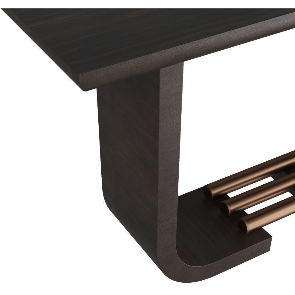 Ralston Charcoal Console Table