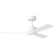Rozzen 44 inch Matte White Indoor/Outdoor Ceiling Fan