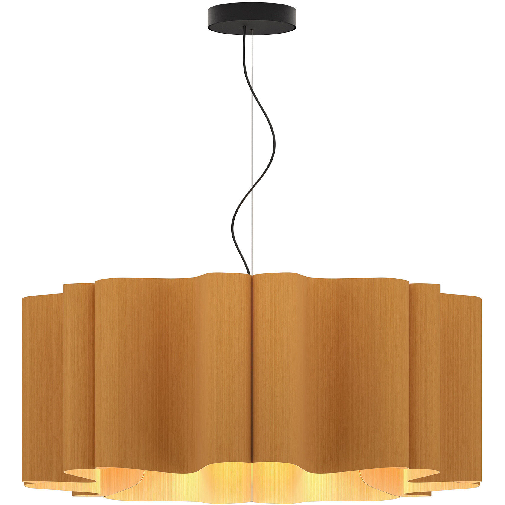 Paulina 31.5 inch Petribi Pendant Ceiling Light in Petribi/Ash, 32 in, WEP Collection