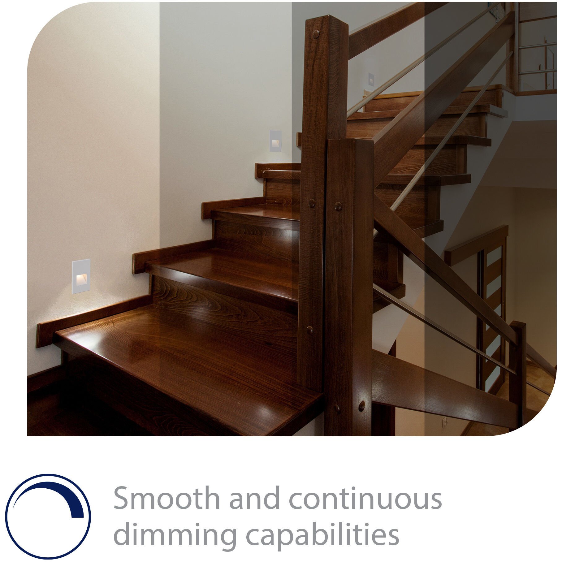 Tyler 120 3.8 watt White Step and Wall Lighting in Blue, WAC Lighting