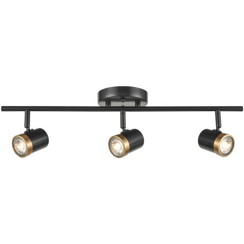 Oeil De Base 3 Light Ebony and Multiple Finishes Track Lighting Ceiling Light