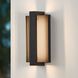 Jubilee LED 12.25 inch Matte Black Exterior Wall Sconce