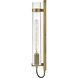 Ryden LED 5 inch Heritage Brass Indoor Wall Sconce Wall Light Bulbs included