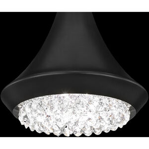 Verita LED 8 inch Black Mini Pendant Ceiling Light, Schonbek Signature