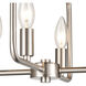 Park Slope 4 Light 15 inch Brushed Nickel Flush Mount Ceiling Light