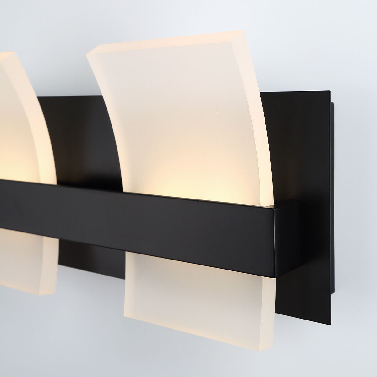 Cambridge LED 21.25 inch Black Vanity Light Wall Light