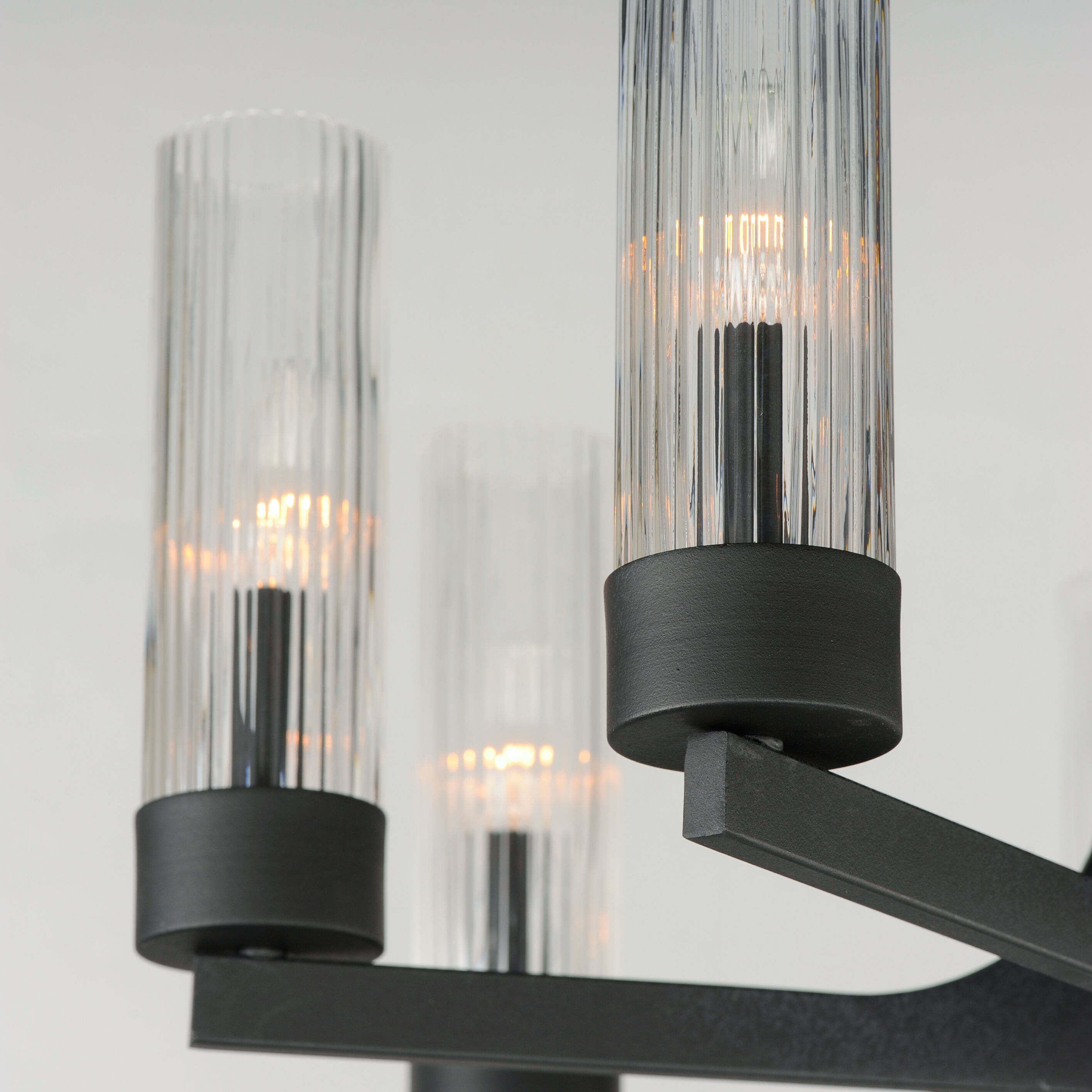 Delos 8 Light 30 inch Anthracite Chandelier Ceiling Light