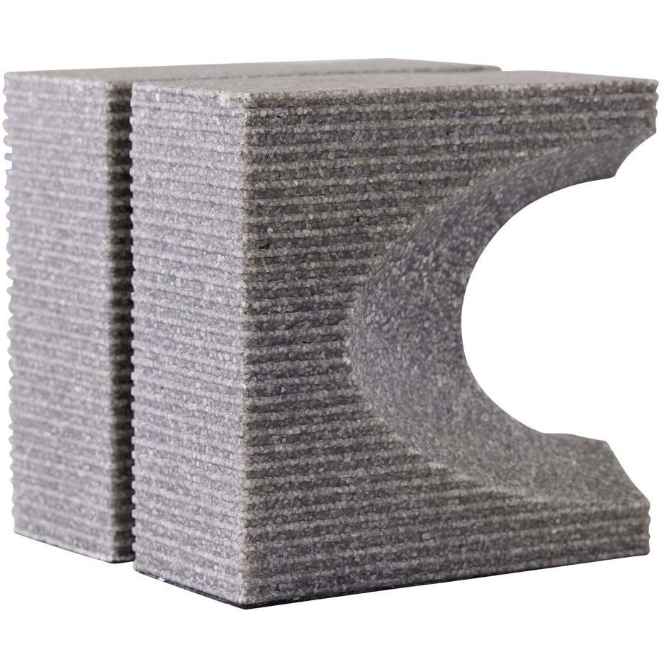 Wolcott 7.5 inch Graphite Bookends, Set of 2